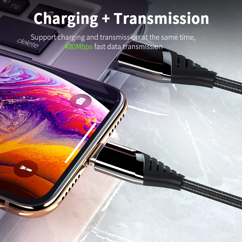 Essager магнитное зарядное устройство Micro USB кабель для iPhone samsung провод для быстрого заряда шнур usb type C type-C магнит кабели для мобильных телефонов