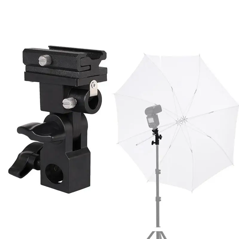 1 шт. крепление для зонта Speedlite поворотный держатель держателя на светильник B
