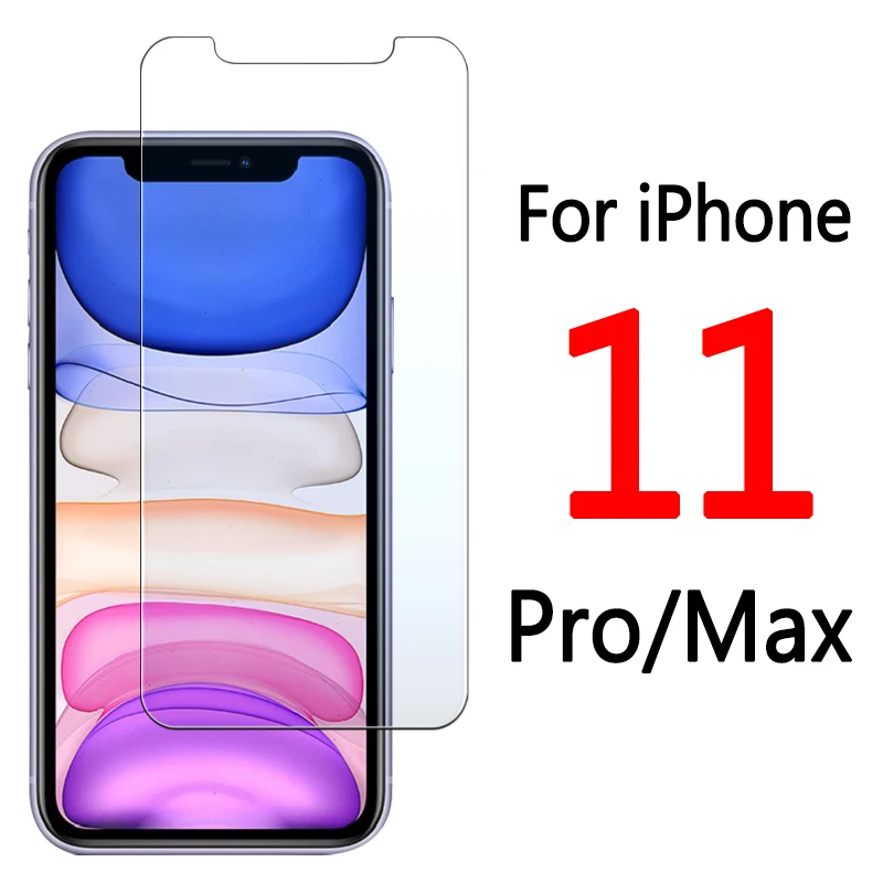 Защитное стекло для iphone 11 Pro Max закаленное Защита экрана iphone11 i phone 12 Mini | Мобильные