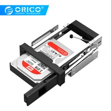 ORICO жесткий диск Caddy 3,5 дюймов 5,25 отсек из нержавеющей стали внутренний жесткий диск монтажный кронштейн адаптер 3,5 дюймов SATA HDD Мобильная рамка