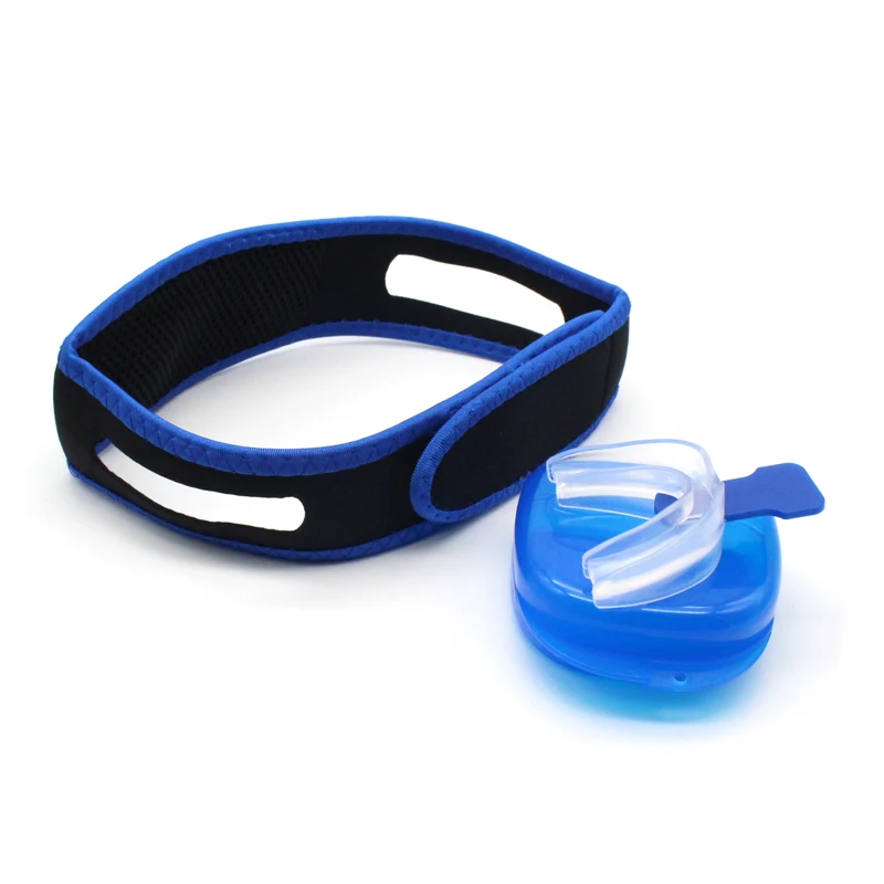 Анти храп подбородок ремень Поддержка челюсти полоска на нос от храпа CPAP +