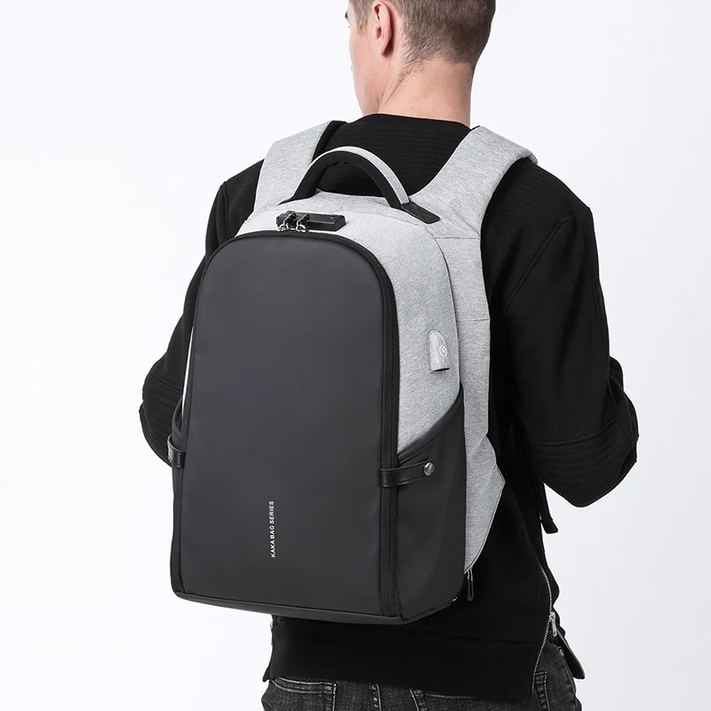 

Men Anti theft Backpack 15.6" Laptop Backpacks Teenage Backpack Schoolbag Male Women Mochila Water repellent Large Capacity