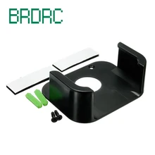 BRDRC for Apple TV 1/2/3/4 Fixed Bracket Wall Smart TV Box Protective Shell Tvbox Plastic 9.8x9.8x3.3cm