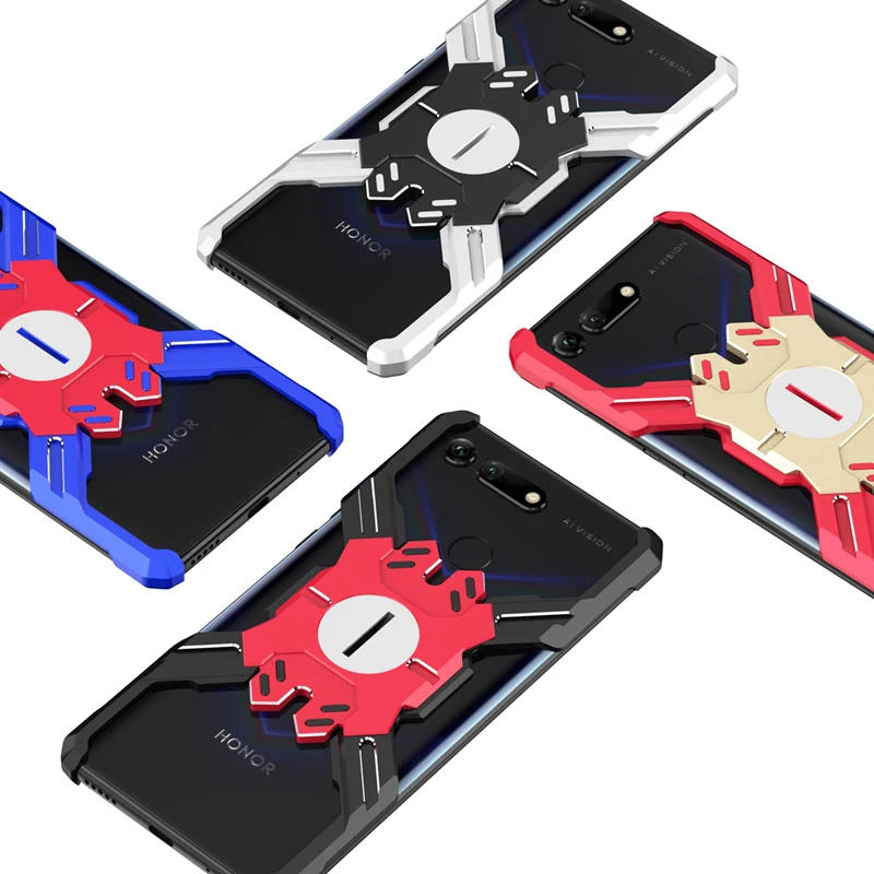 Marvel Hero Elements Aluminum Metal Bumper Case For Huawei Honor View 20 V20 Thin Hard Shockproof Phone Case Cover Honor View 20