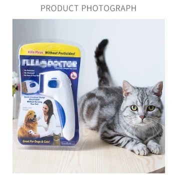 

Pet Flea Lice Cleaner Comb Electric Flea Cleaning Brush Anti Flea Electronic Comb for Cats Dogs Pet Supplies Terminator Brush