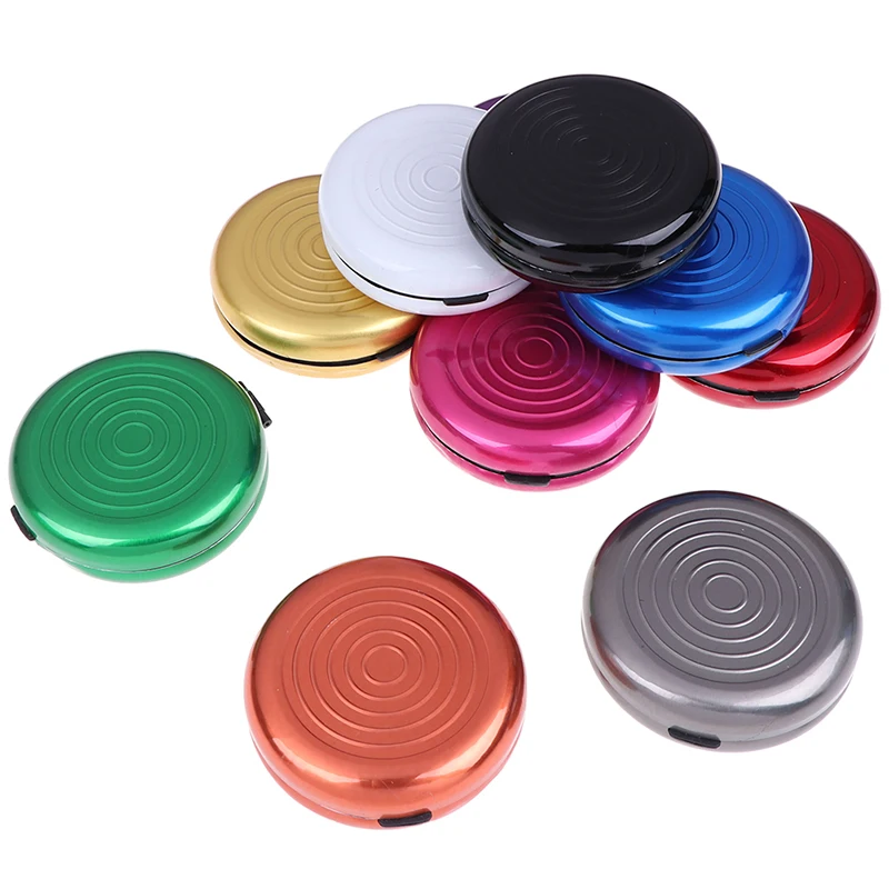 1Pc Aluminium Euro Coin Dispenser Holder Purse Wallet Hold Coins Gadget