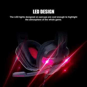 

Professional Led Light Gaming Headphones for Computer PS4 Gaming Headset For PS4 Dedicated