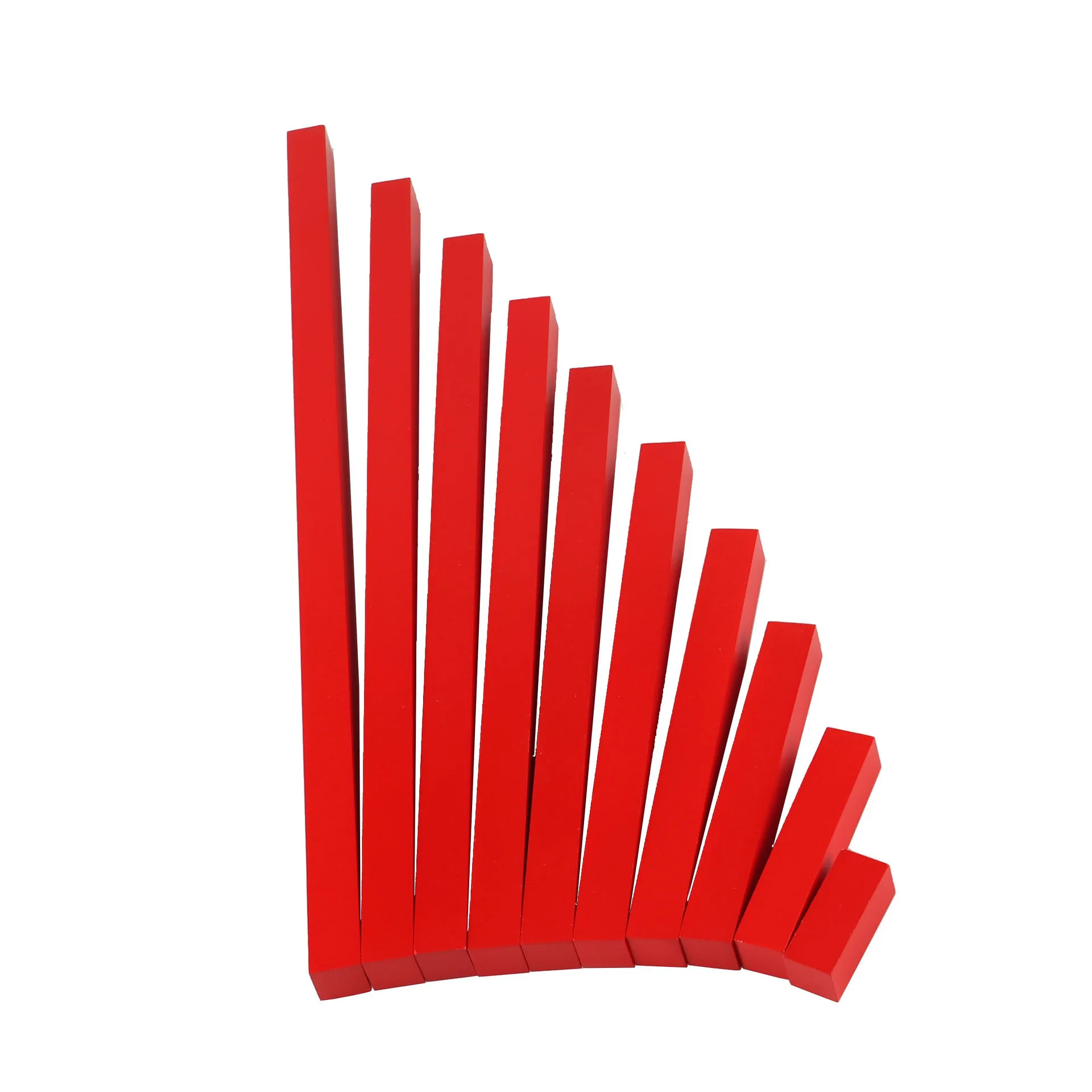 

Manufacturers Direct Selling Montessori Home Edition Number Rods Red Stick Long Rod Teaching Aids Toys for Babies High Quality W
