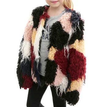 

Kids Baby Girls Autumn Winter Fashion Faux Fur Coat Jacket Thick Warm Outwear Clothes