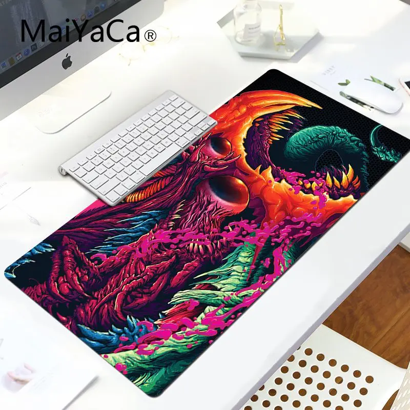 MaiYaCa Hyper Beast Edition геймерские скоростные мыши розничная маленький резиновый коврик для мыши Комфортный коврик для мыши игровой коврик для мыши