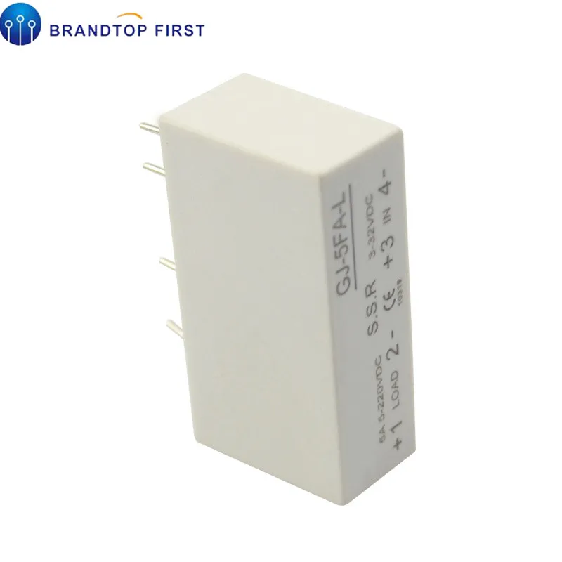 MGR GJ-5FA-L DC-DC контактный разъем PCB SSR вход 3-32 В постоянного тока выход 5-220 5 А