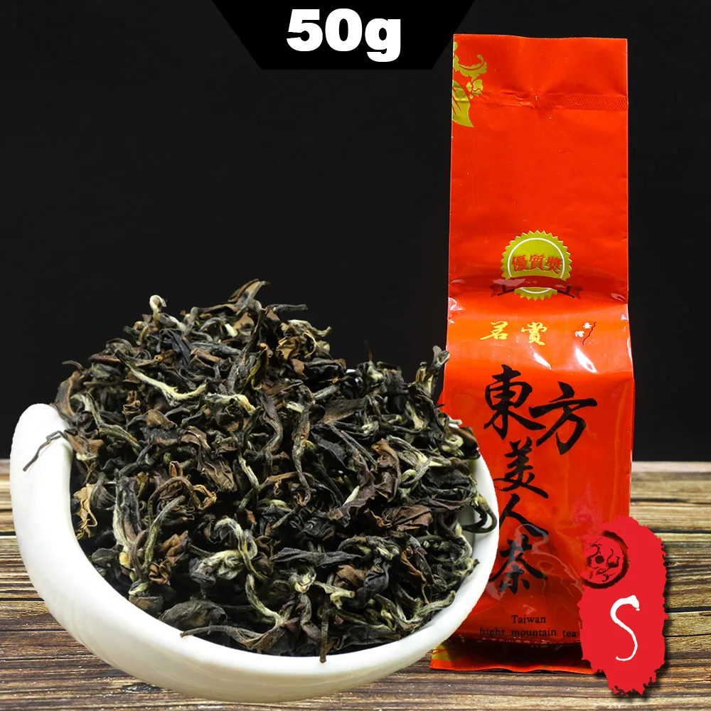 2021 Тайвань китайский чай Oolong Восточная красота Dongfang Meiren White Wulong Bai Hao East 50 г | Дом и