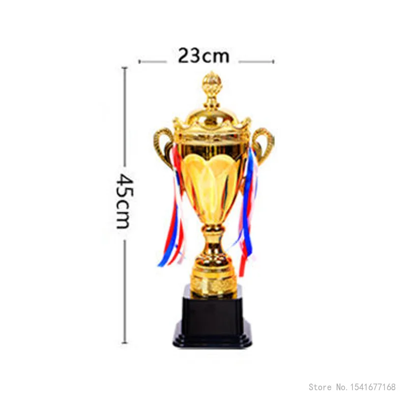 Customizable Large Commercial Covered Metal Trophy Trophy, Football, Basketball, Souvenir, Universal