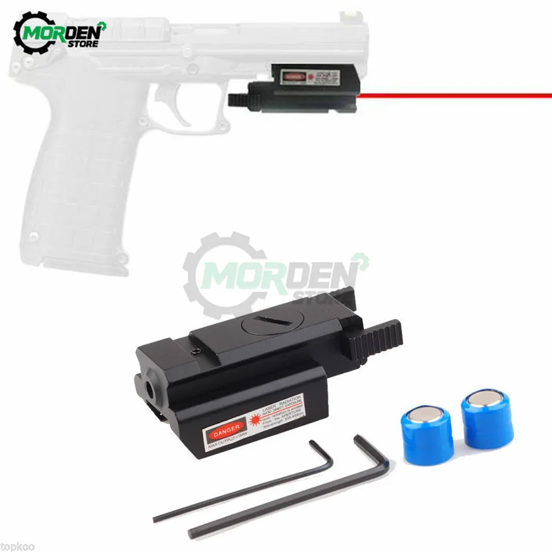 532nm Tactical Mini Red Dot Laser Sight for 4 Pistol/Glock17 19 20 21 22 31 34 35 37 | Инструменты
