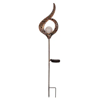 

Outdoor Solar Lights Garden Crackle Glass Globe Stake Lights,Waterproof LED Lights for Garden,Lawn,Patio or Courtyard