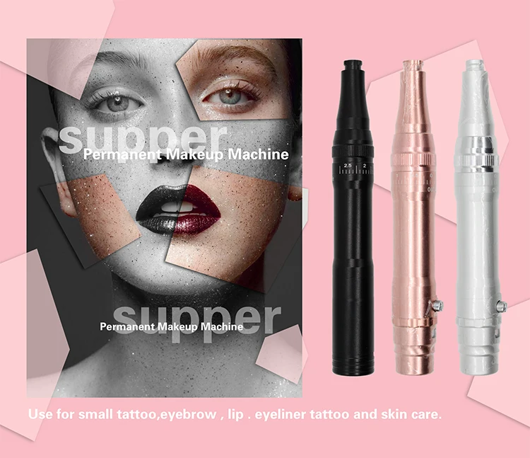 KZBOY Professional Microshading Machine Supplies Wireless PMU Pen Lips Eyebrow Tattoo Device Permanent Makeup Machine