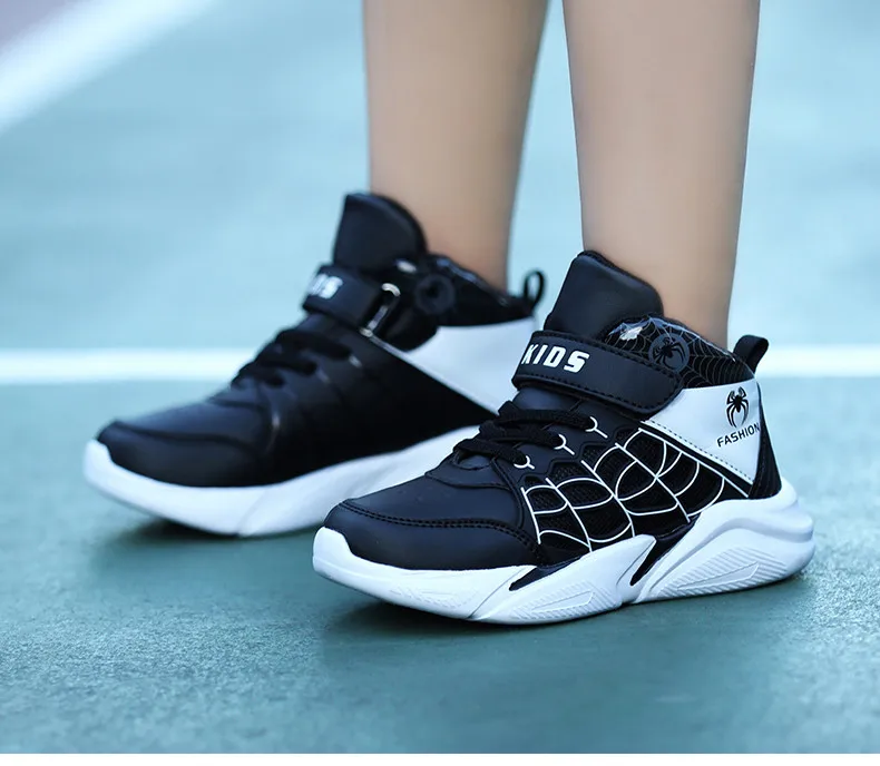 PINSEN 2019 Winter Kids Sneakers Boys Basketball Shoes Running Casual Children Shoes Boy Sport Spiderman Shoes chaussure enfant (15)
