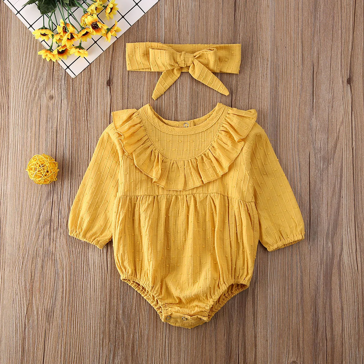 Emmababy хлопковый Осенний комбинезон в стиле пэчворк с длинными рукавами и кружевом для новорожденных и маленьких девочек, боди, одежда, свитер
