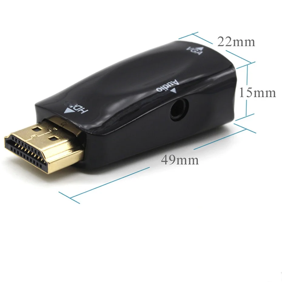 Basix HDMI to VGA adapter Converter  9