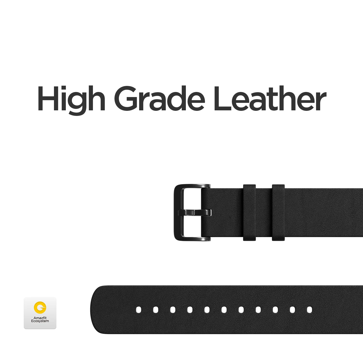 Pulseira de Couro Acessórios para Smartver Amazfit Orignal 20mm - 22mm Mod. 1456576 - Image 2