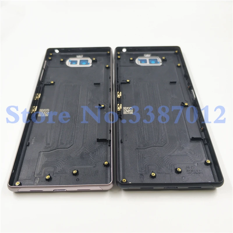 10 шт. Батарея задняя крышка для sony Xperia 10 i3123 i3113 i4113 сзади чехол двери с Камера объектив(без боковой кнопки
