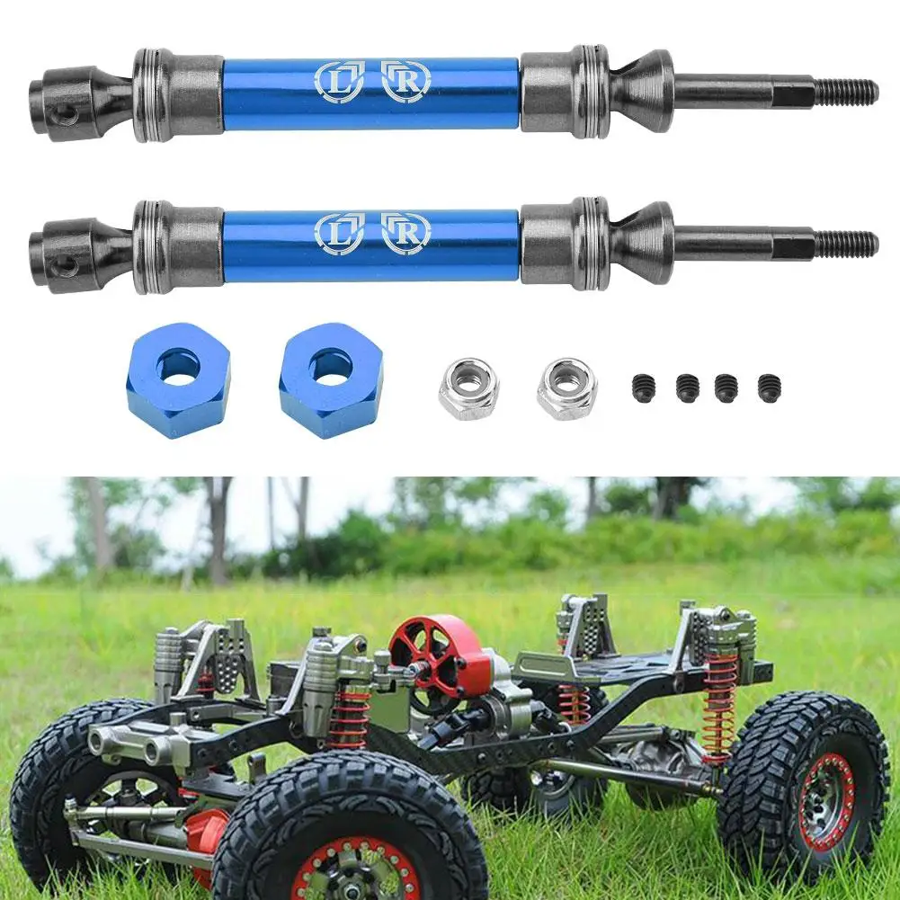 

2Pcs Metal Rear Drive Shaft for Traxxas Slash 4X4 1/10 RC Truck Car Accessories