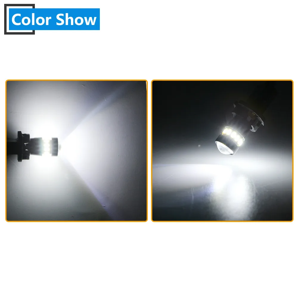 2X W5W T10 Canbus 3014 18 SMD линзы Светодиодная лампа без ошибок поворот парковка дверной
