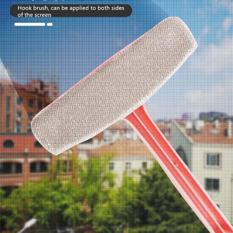 

Cleaning Brush Window Cleaner Glass Squeegee Telescopic Rod Rotating Head With Cleaning Cloth Rubber Wiper Cleaning Supplies
