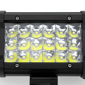 

10-30V DC 6000-7000K 168W 56LED Car Work Light Double-sided Spotlight Off-road Driving Lamp Truck Durable Housing