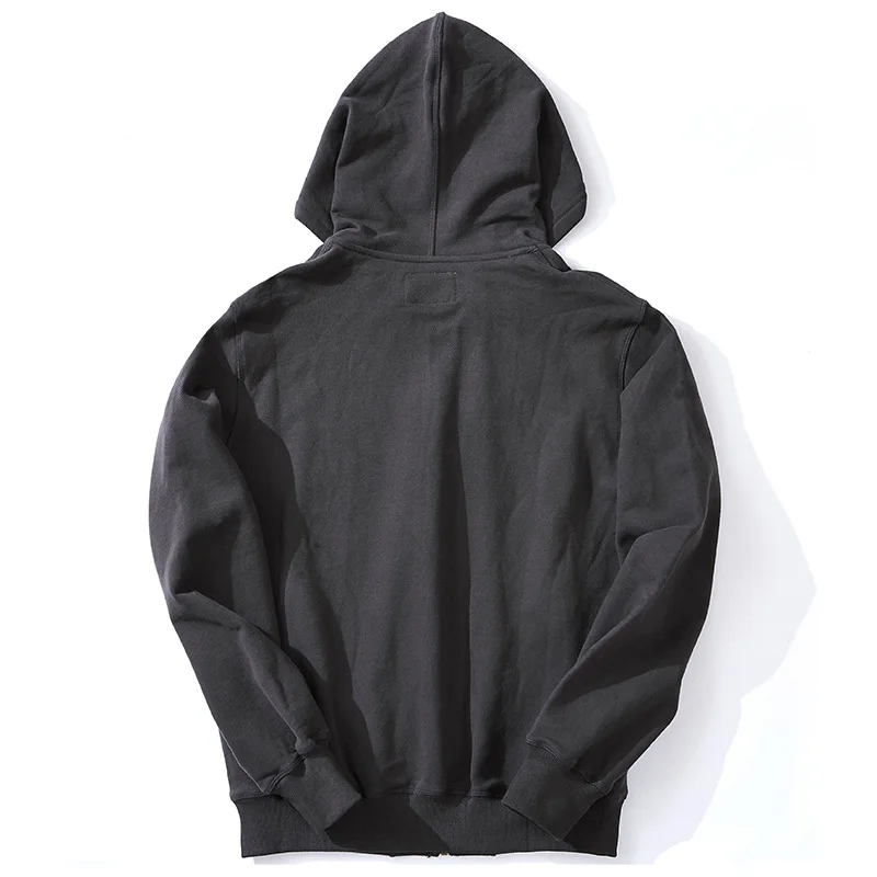 Spring Winter Terry Bottom Sweater Jacket Outdoor Sport Trekking Climbing Combat Printing American Zipper Thickened Hoodie Coat