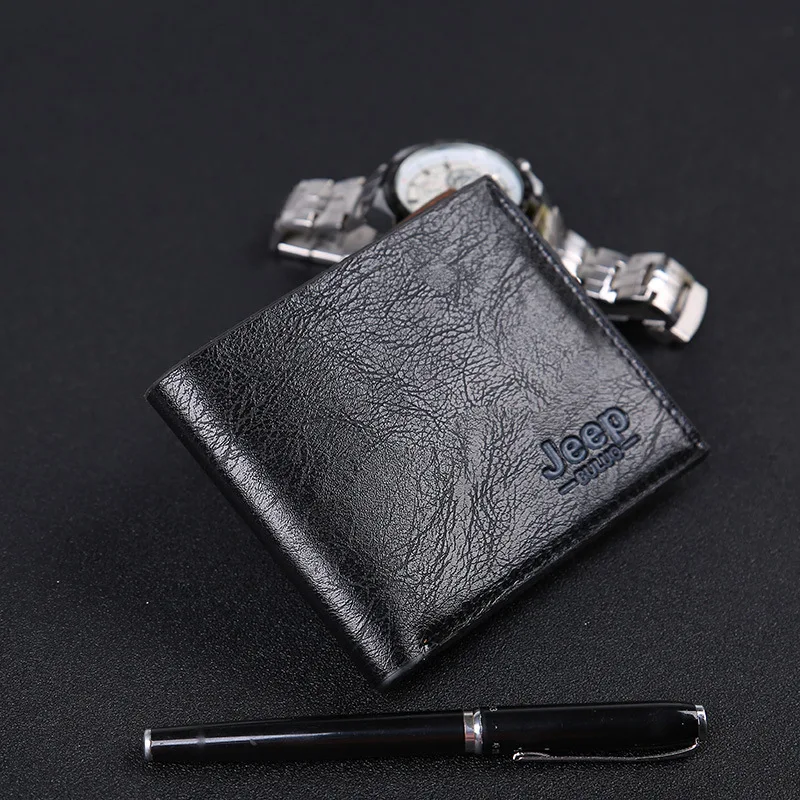 Новый мужской короткий кошелек в стиле ретро многофункциональная сумка для карт