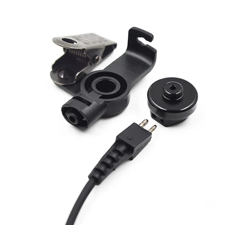 Длинный PTT воздуховод гарнитура для Kenwood TK3307 puxing PX777 PX888 baofeng UV5R UV82 BF777S BF666S радио