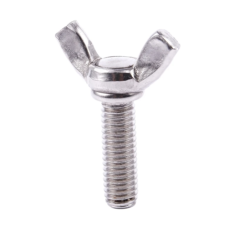 M8x25mm 304 Нержавеющая сталь Бабочка крыло винты Болт крыло болт 4 шт