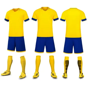 

Men Team Uniform Training Kit Football Jerseys Youth Soccer Jersey Boys Football Uniform Set Tracksuit