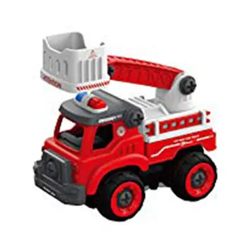 

Take Apart Toys with Electric Drill Fire Truck Remote Control Car 3 in one for Boys Gift Toys 3,4,5,6,7