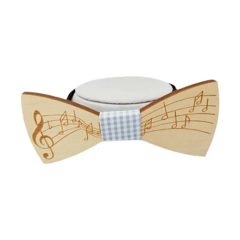 Джентльмен ручной работы деревянная бабочка музыкальная нота лодка якорь шаблон для мужчин Дети партии галстук бант классический свадебный аксессуар - Цвет: 11