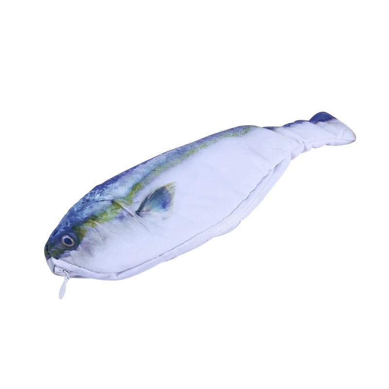 Fish shaped pencil bag pencil case box fish school pen case originality School creative gifts