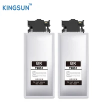 Cartouches d'encre pour imprimante Epson, 200ML, 2 pièces, pour imprimante T9651 BK, avec Pigment et puce, pour WorkForce Pro WF M5299/M5799