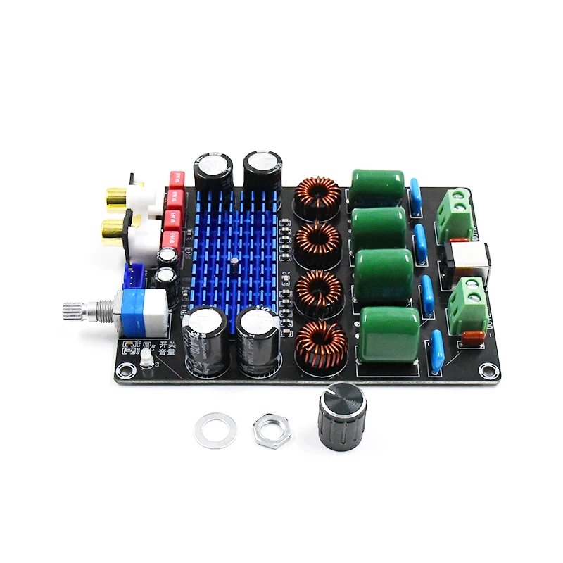 KYYSLB DC12-24V высокой мощности 100 Вт* 2 TPA3116D2 цифровой усилитель мощности доска XH-M590 домашний аудиоусилитель доска 2~ 8 Ом