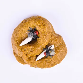 

Realistic Shit Joke Toys Fake Turd Poop Dirty Trick Novelty Funny Flies on Turd Prop Disgusting Realistic Shits Fake Shit Toys