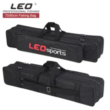 Steel Wire Edge Fishing Bag Multi-Purpose Thicken Canvas Material Waterproof Durable Case Fishing Rod Bag Fishing Tackle Bag