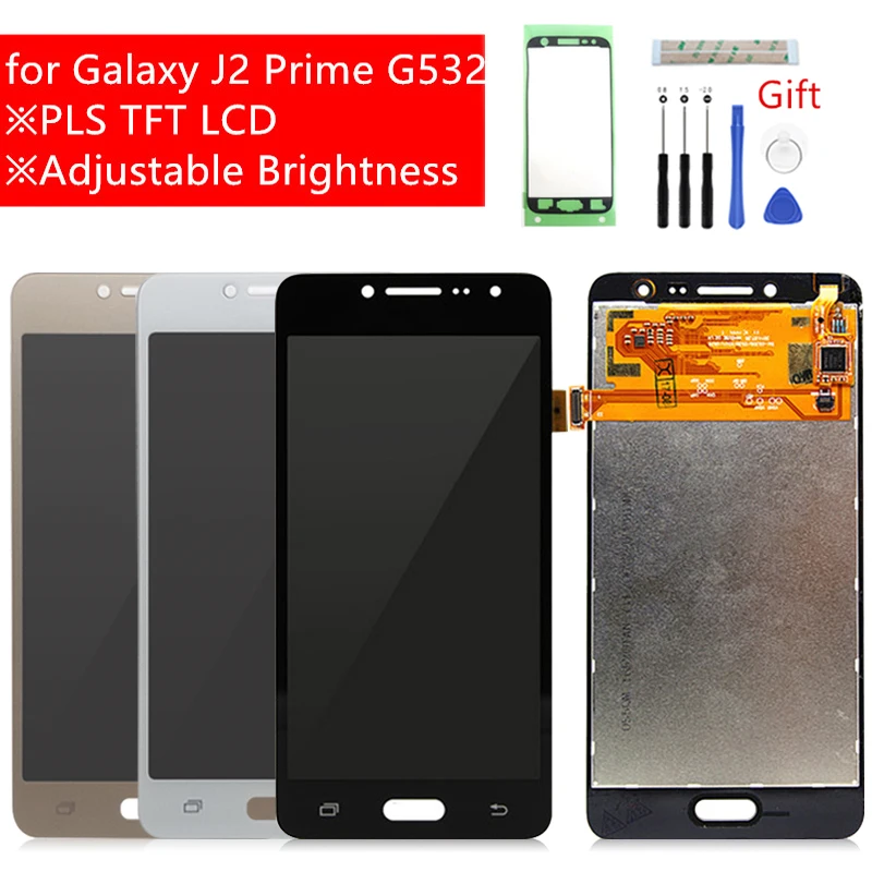 Pantalla LCD para Samsung Galaxy J2 Prime G532F, montaje de digitalizador  con pantalla táctil, G532, G532M, piezas de repuesto con regalo|Pantallas  LCD para teléfonos móviles| - AliExpress