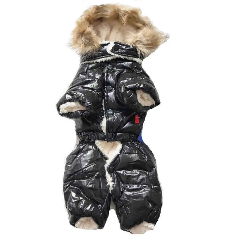 Супер теплая куртка для щенков, одежда для домашних животных, зимняя водонепроницаемая одежда для собак