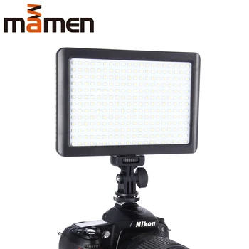 

MAMEN LED Fill Light for Camera Photography More Natural Professional Stepless Dimming 3200-6000K Color Temperature Handheld