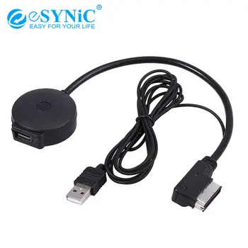

eSYNiC MP3 Music Interface Adapter Cable AMI MDI to Bluetooth Receiver Music Media Device Connection Cables For Audi VW Skoda