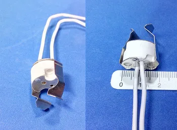 

MR16 base with clip with wire g5.3 lamp holder with clip MR16 base g5.3 mr11 lamp base clip spring sheet mr16 lamp holder