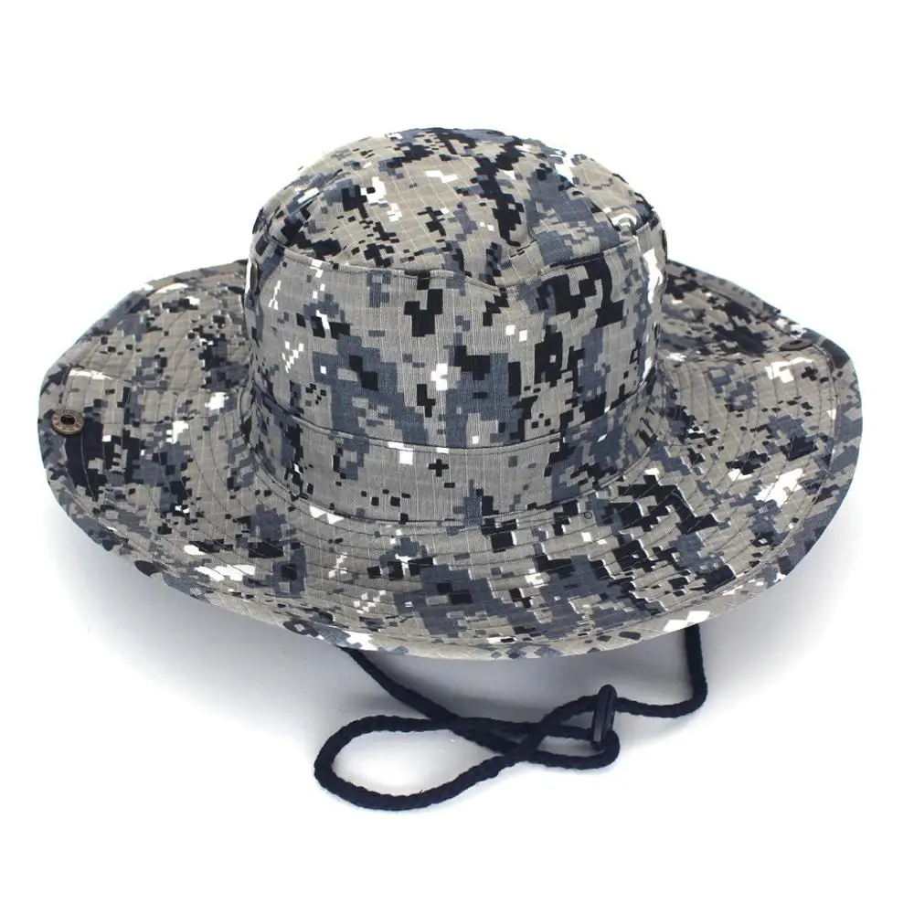 Jungle Hat Bob Camo Bucket Military 