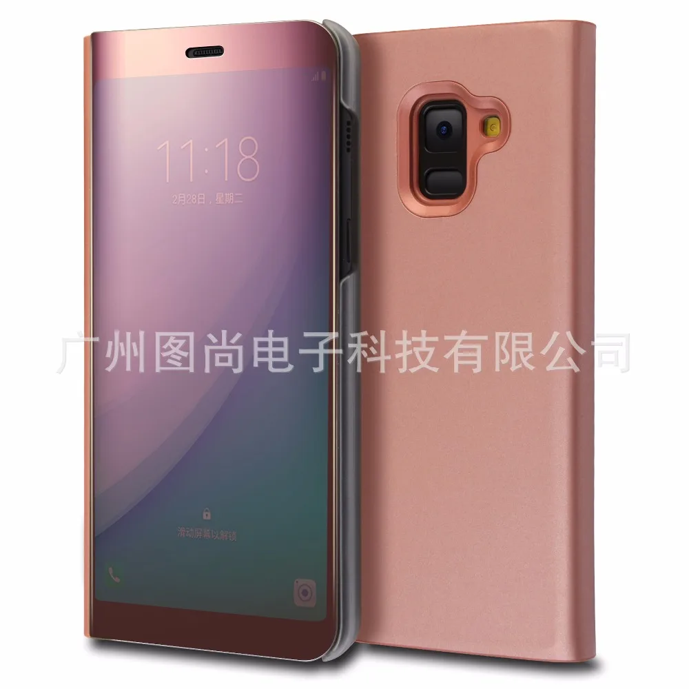 Роскошный противоударный чехол для samsung A8, чехол из шелковой кожи для samsung A8 Plus, чехол s, задняя крышка для телефона
