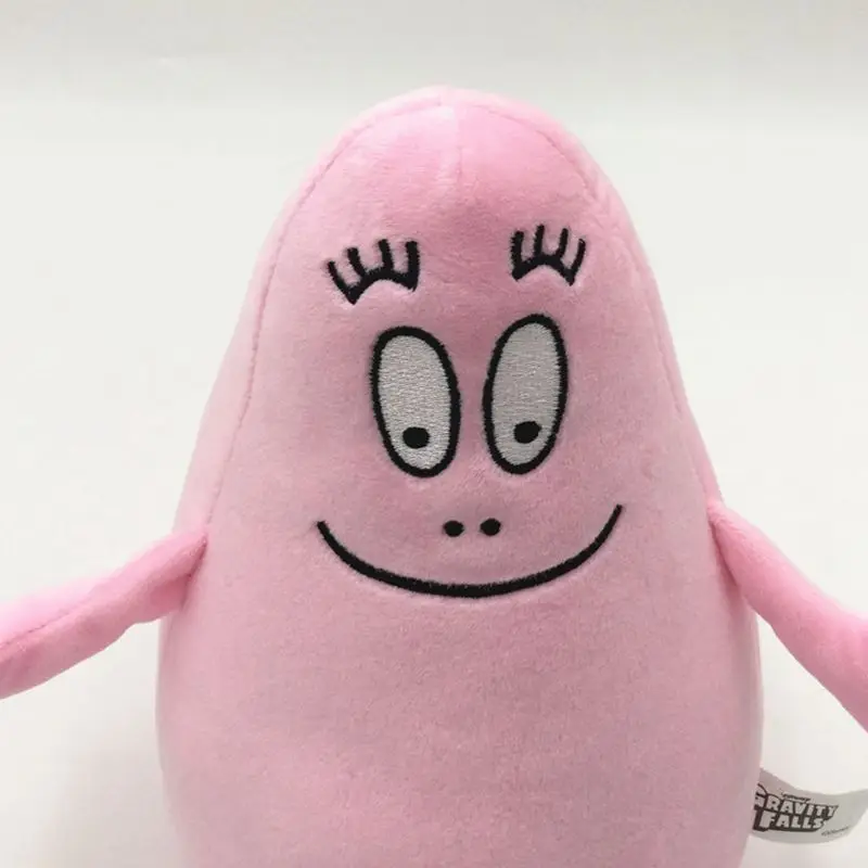 23 см мультфильм розовый Barbapapa плюшевые игрушки мягкие куклы Детский подарок