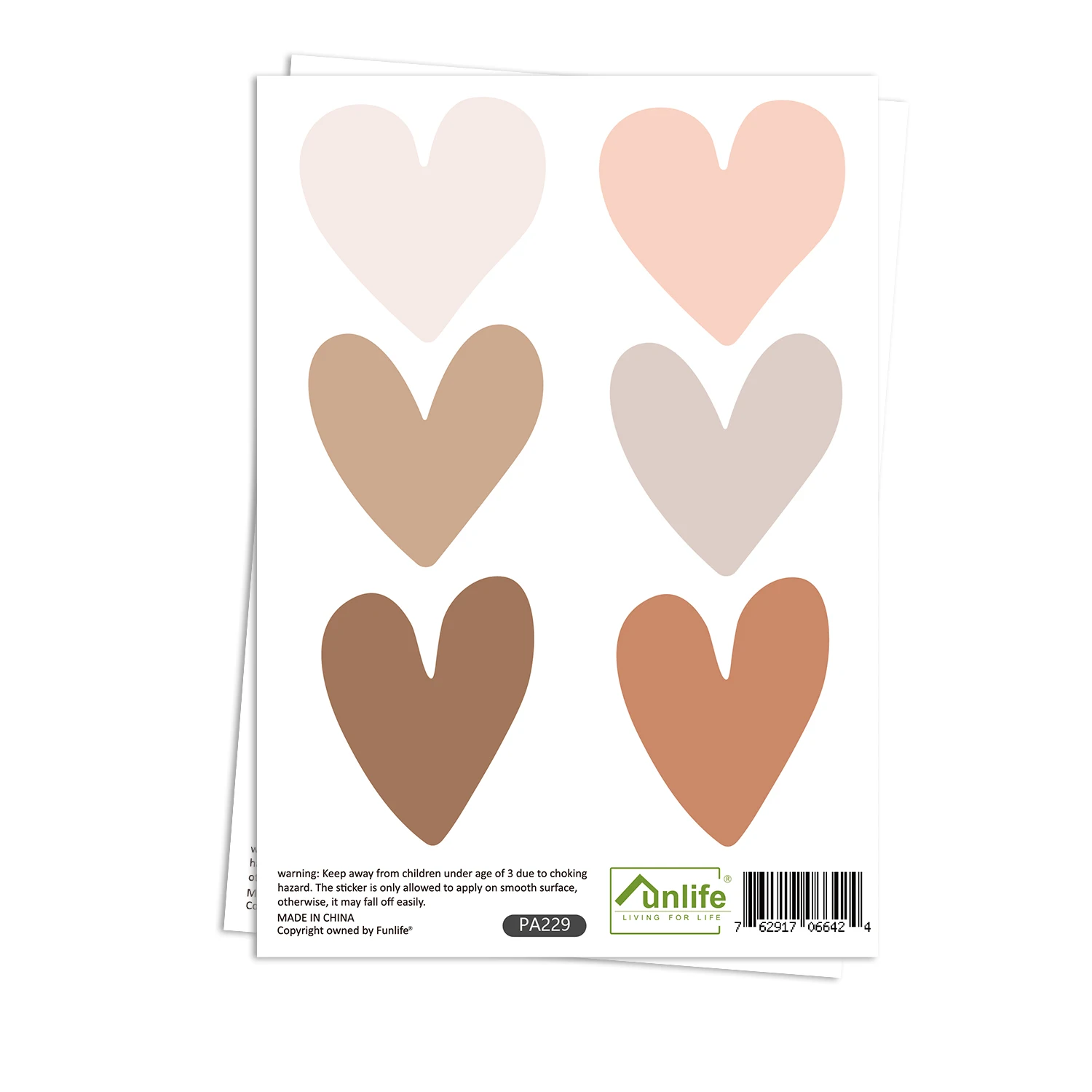 Boho Hearts Creative Wall Sticker For Children 2